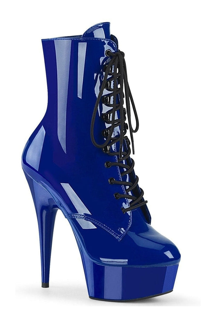 Blue pleaser boots sale