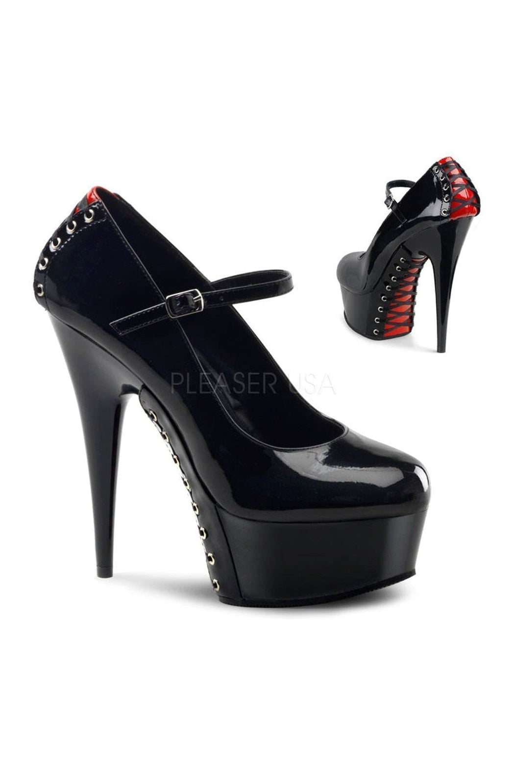 DELIGHT-687FH Platform Pump | Black Patent