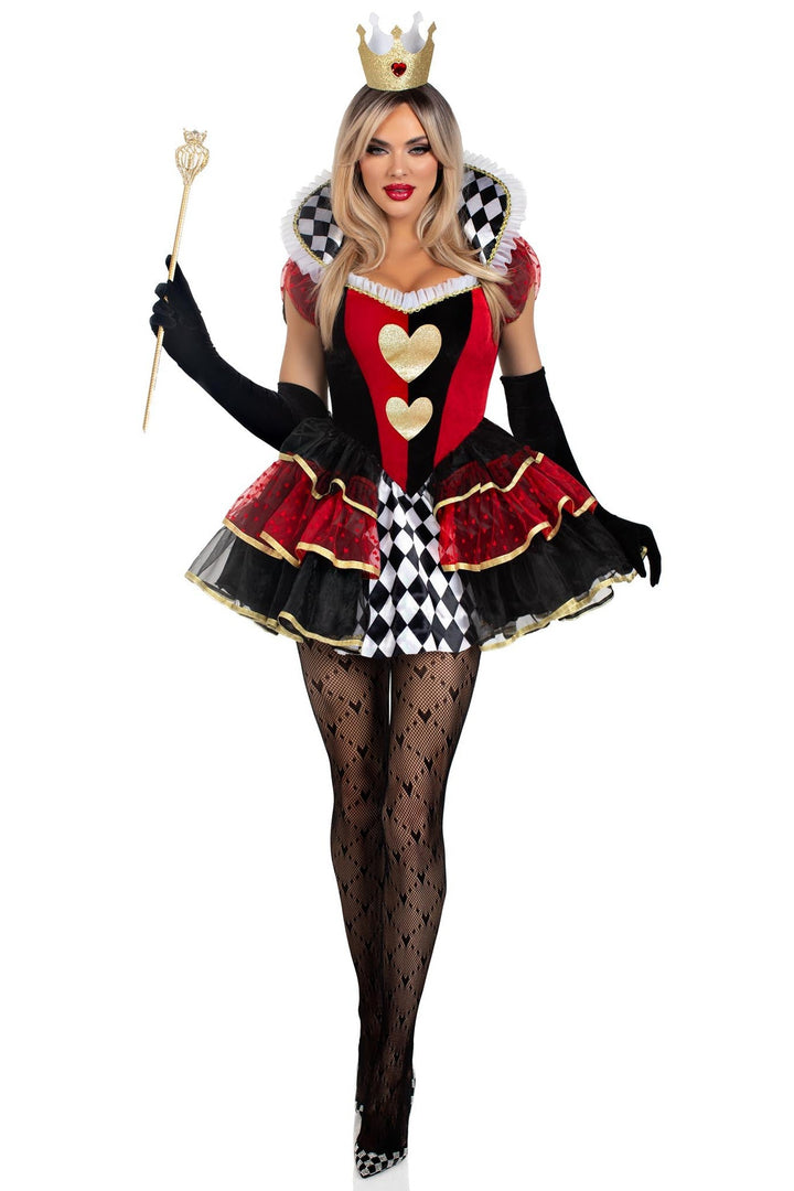 2 Piece Queen Of Hearts