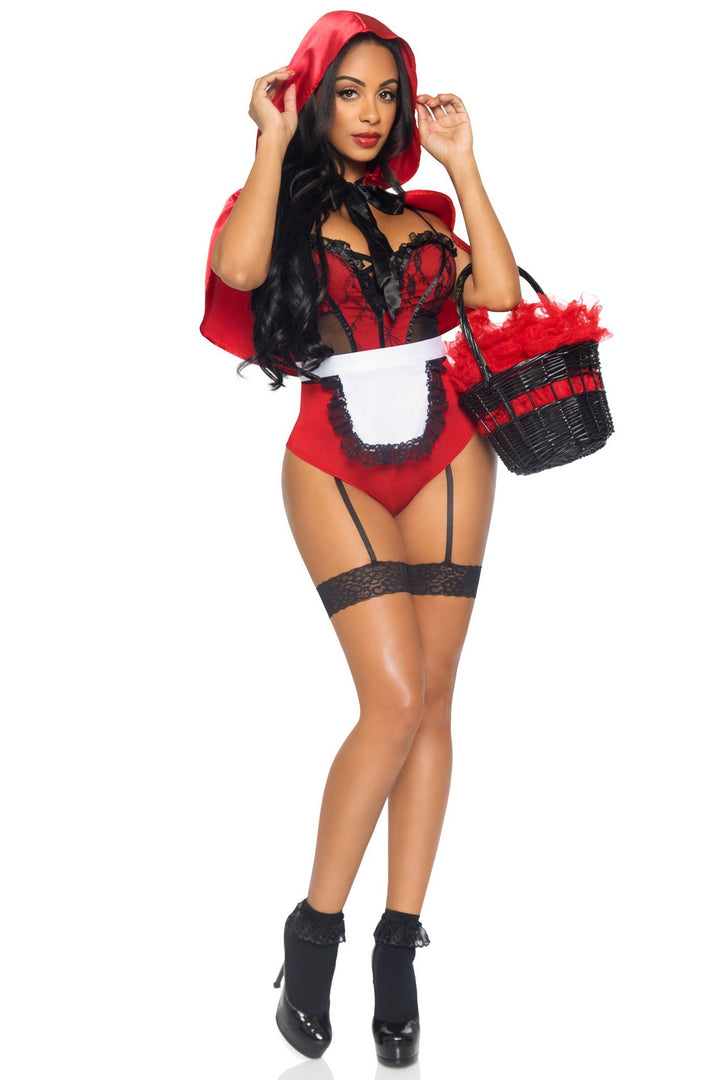 3 Pc Naughty Miss Red Set