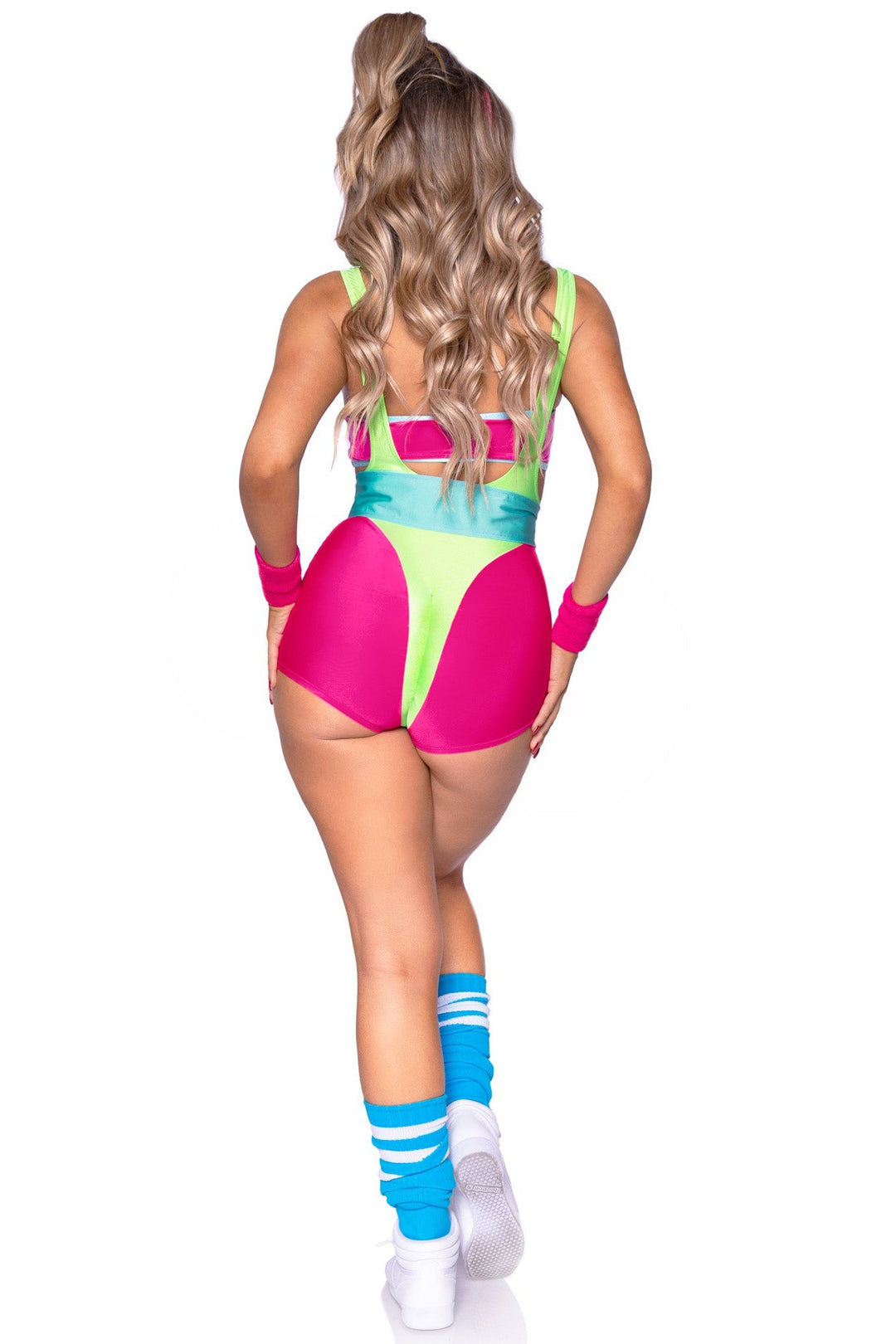 Leg Avenue Womens Cardio Cutie Aerobics 80's Costume