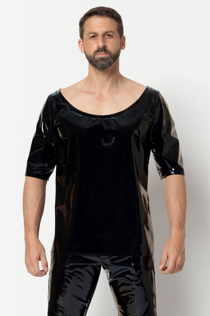 ALRIK Vinyl Oversized Shirt