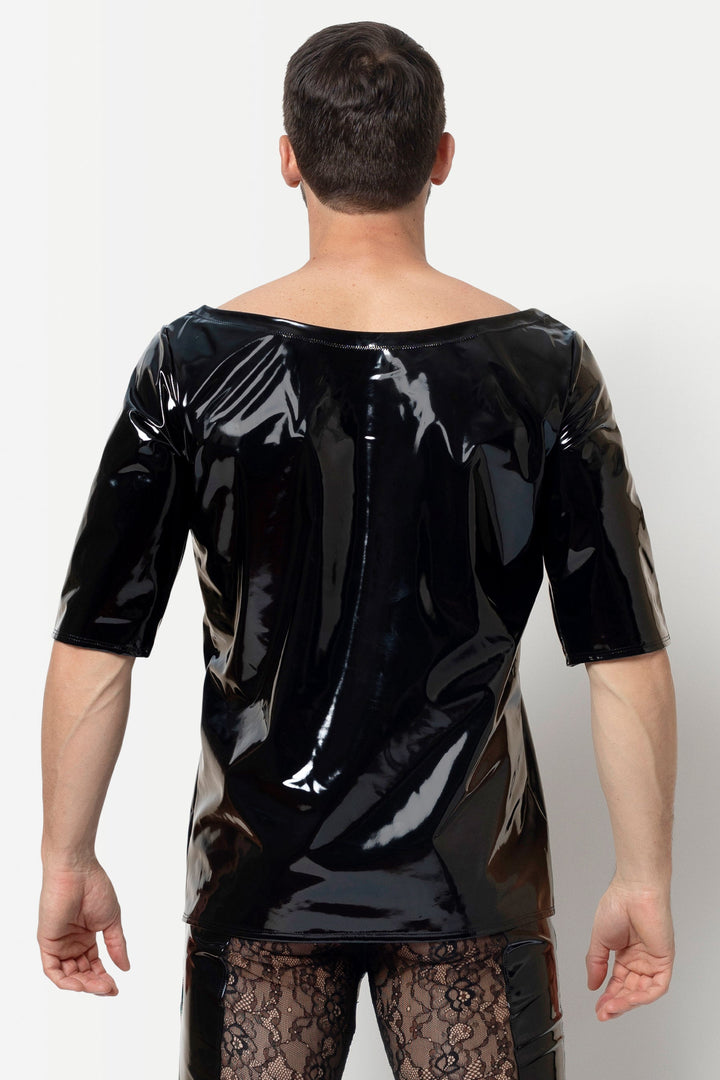 ALRIK Vinyl Oversized Shirt