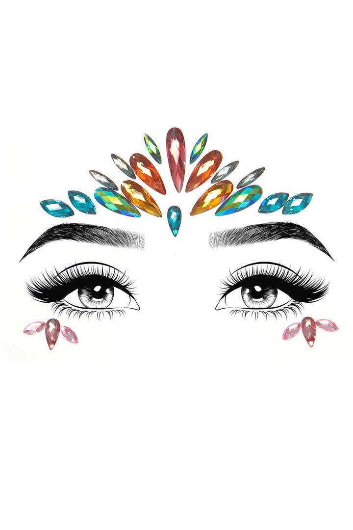 Avri Adhesive Face Jewels Sticker