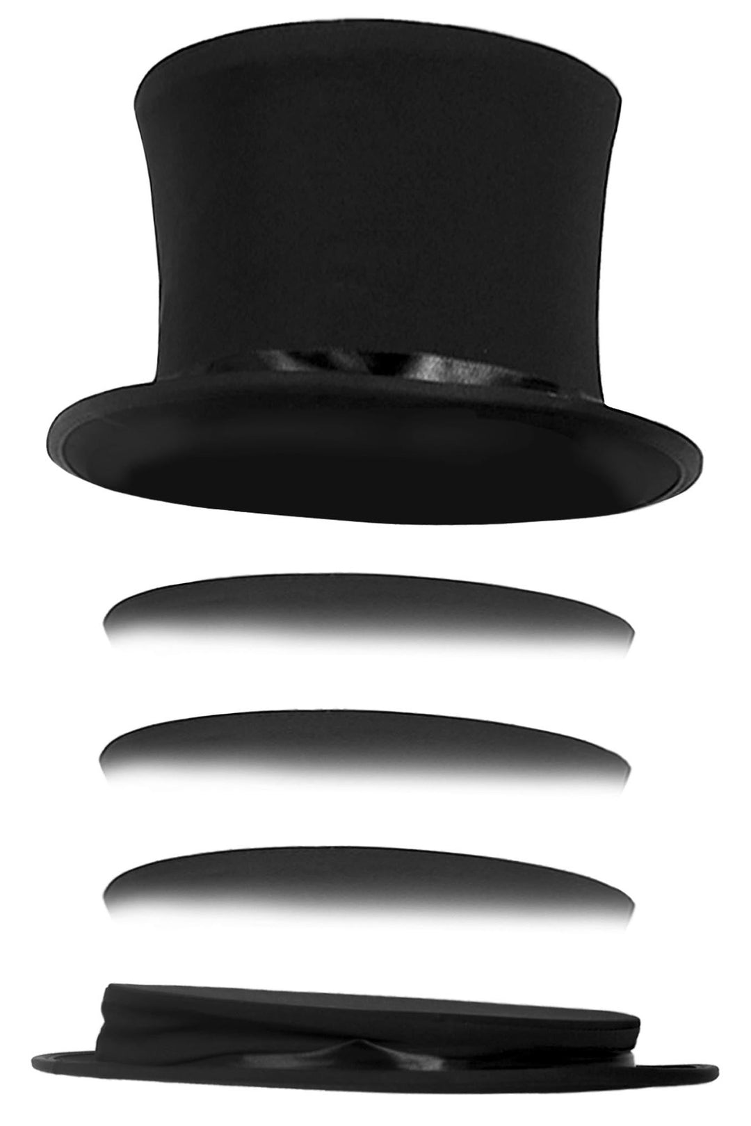 Deluxe Collapsible Top Hat