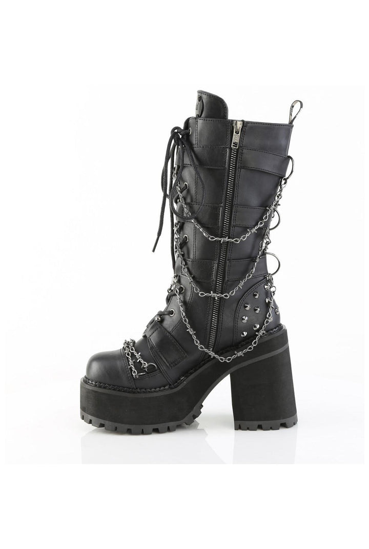 Demonia ASSAULT-117 Knee Boot