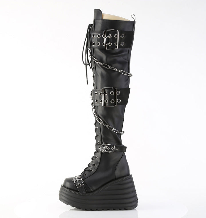 Demonia MORTE-312 Thigh Boot