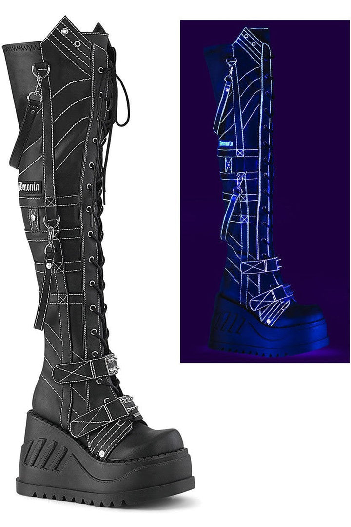 Demonia STOMP-310 Thigh Boot