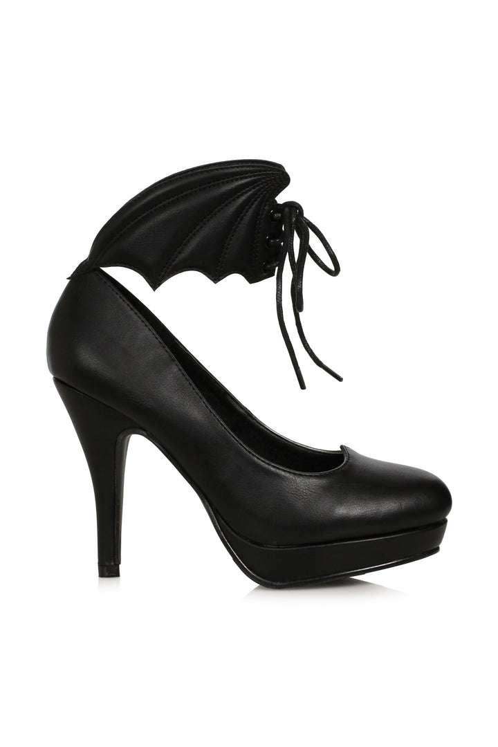 Ellie 414-WINGS 4" Heel Women's Pump With Bat Wing Detail