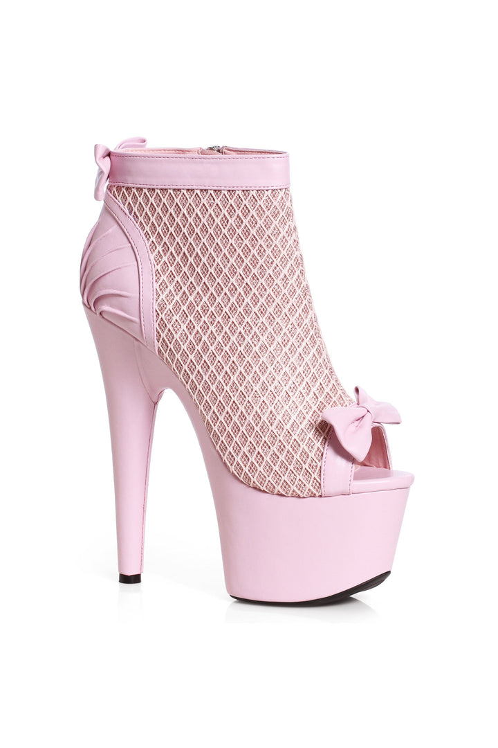 Ellie Shoes Pink Ankle Boots Platform Stripper Shoes | Buy at Sexyshoes.com