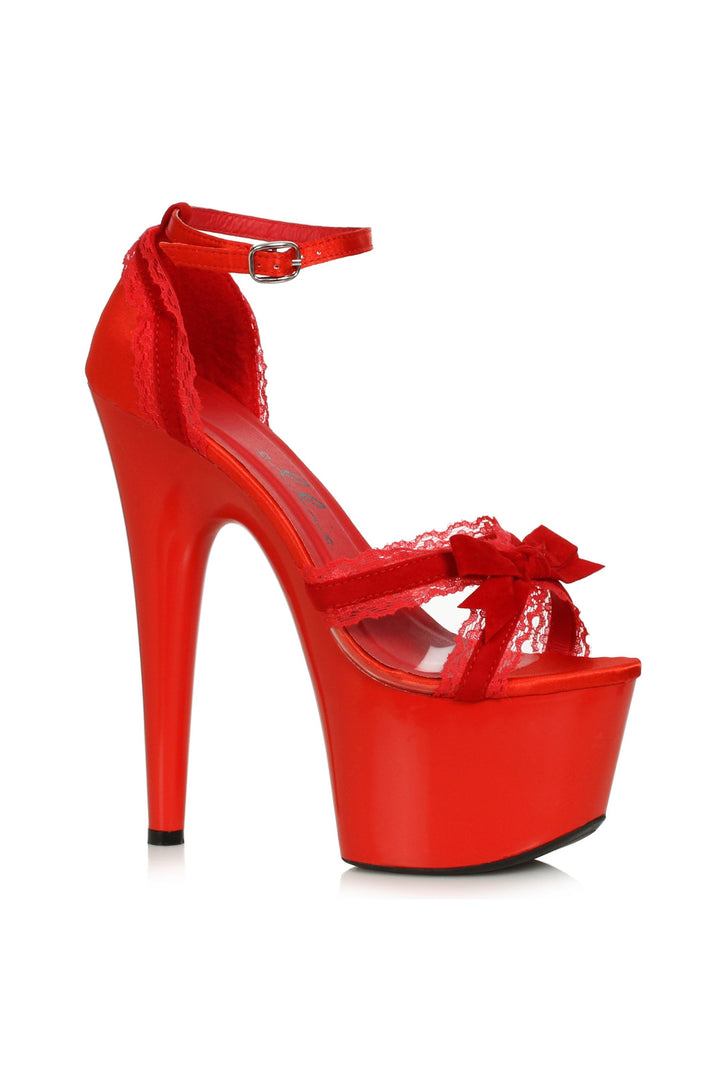 Ellie Shoes Red Sandals Platform Stripper Shoes | Buy at Sexyshoes.com