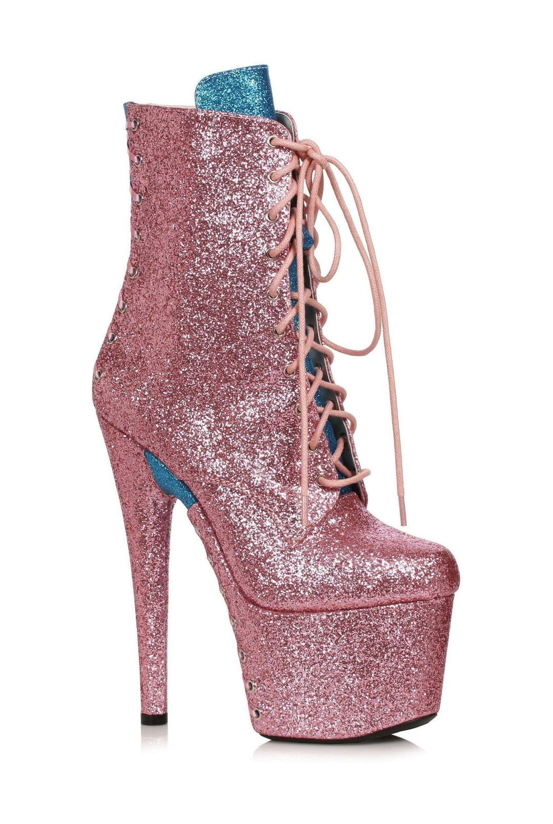 Ellie Shoes Pink Ankle Boots Platform Stripper Shoes | Buy at Sexyshoes.com