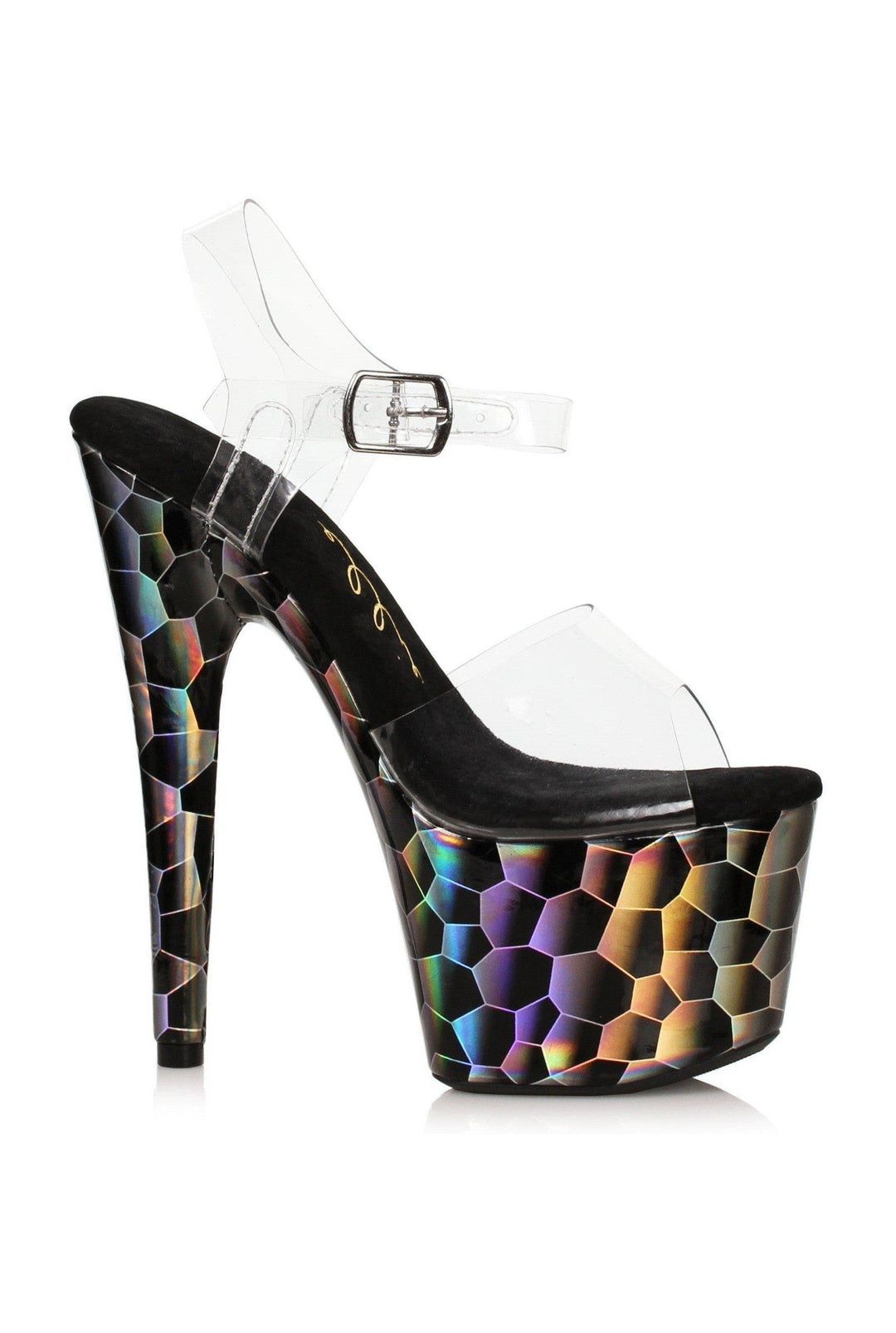 Ellie Shoes Multi Sandals Platform Stripper Shoes | Buy at Sexyshoes.com