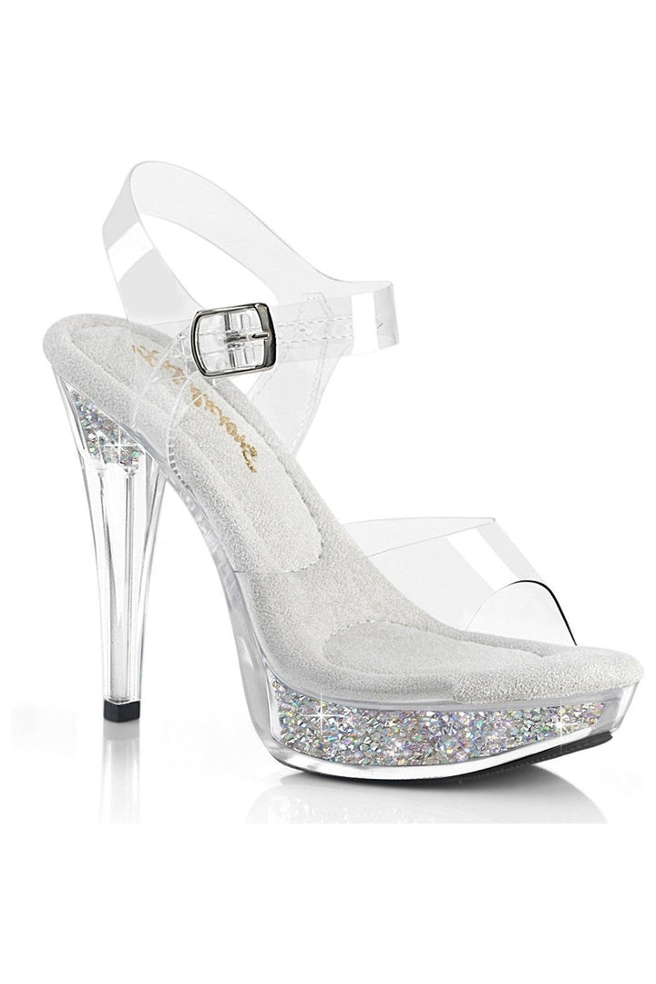 Fabulicious Clear Sandals Platform Stripper Shoes | Buy at Sexyshoes.com