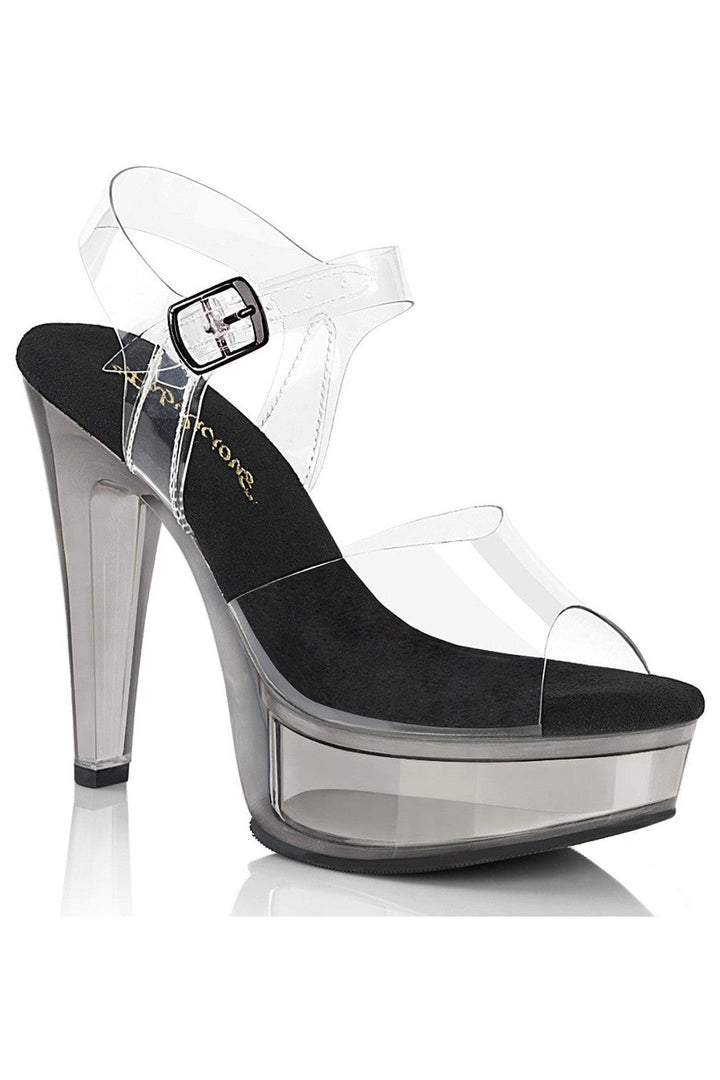 Fabulicious Clear Sandals Platform Stripper Shoes | Buy at Sexyshoes.com