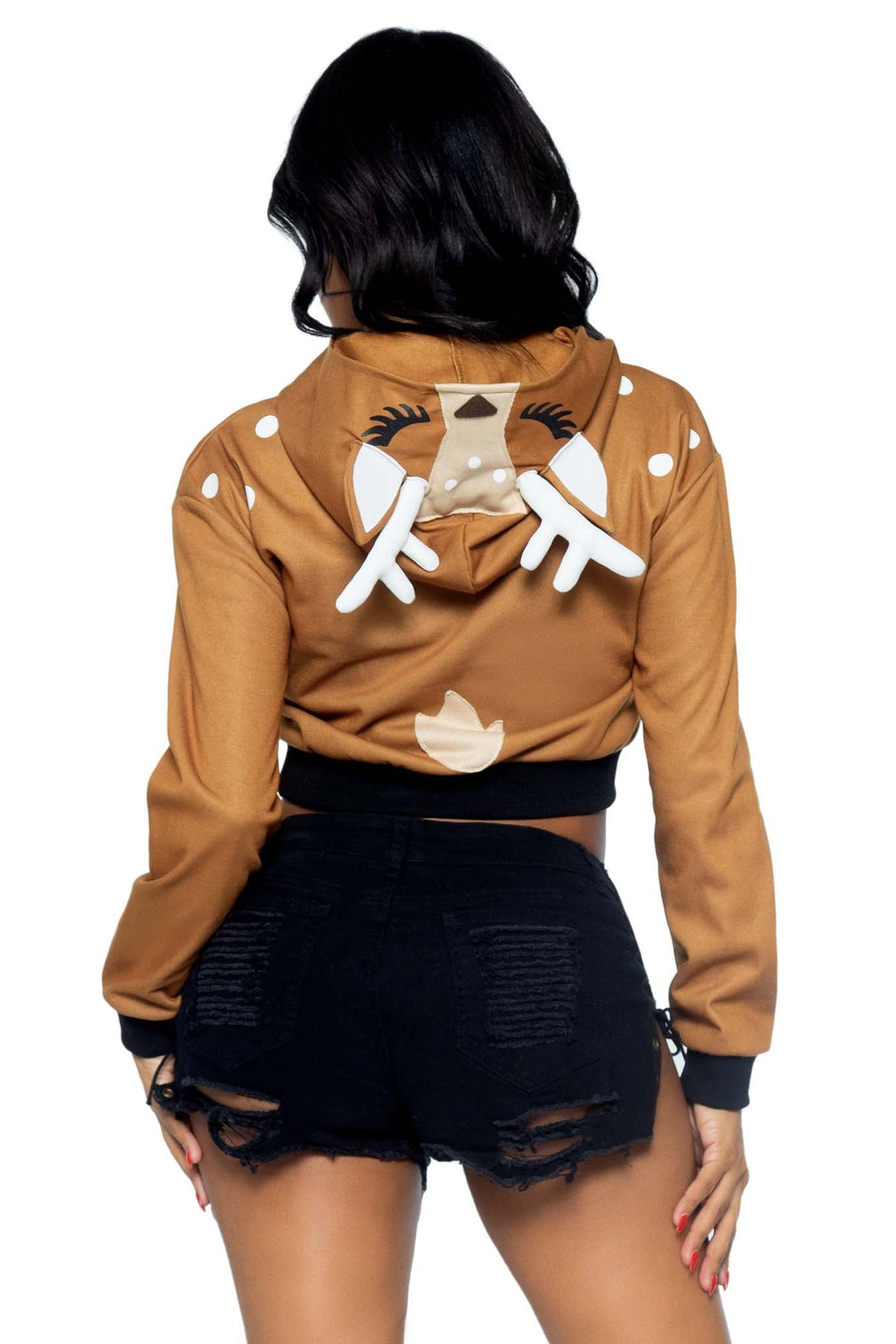 Fawn Cropped Hoodie