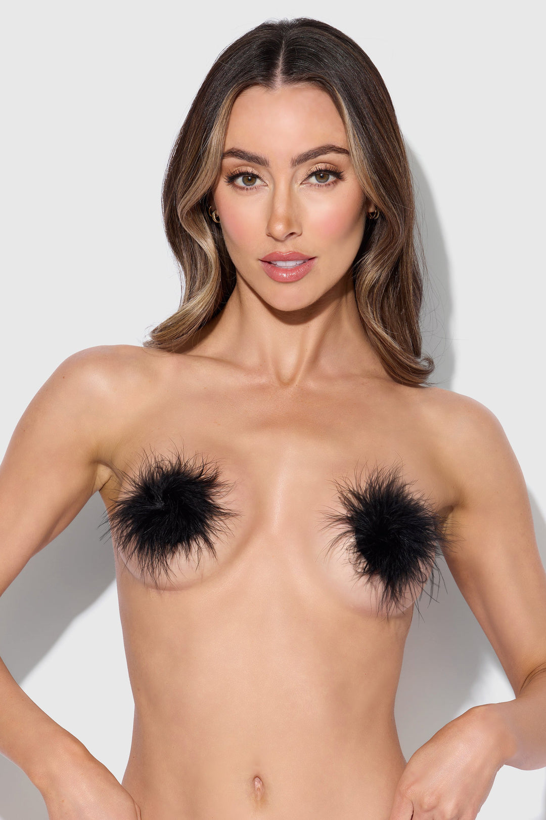 Feather Circular Nipple Covers