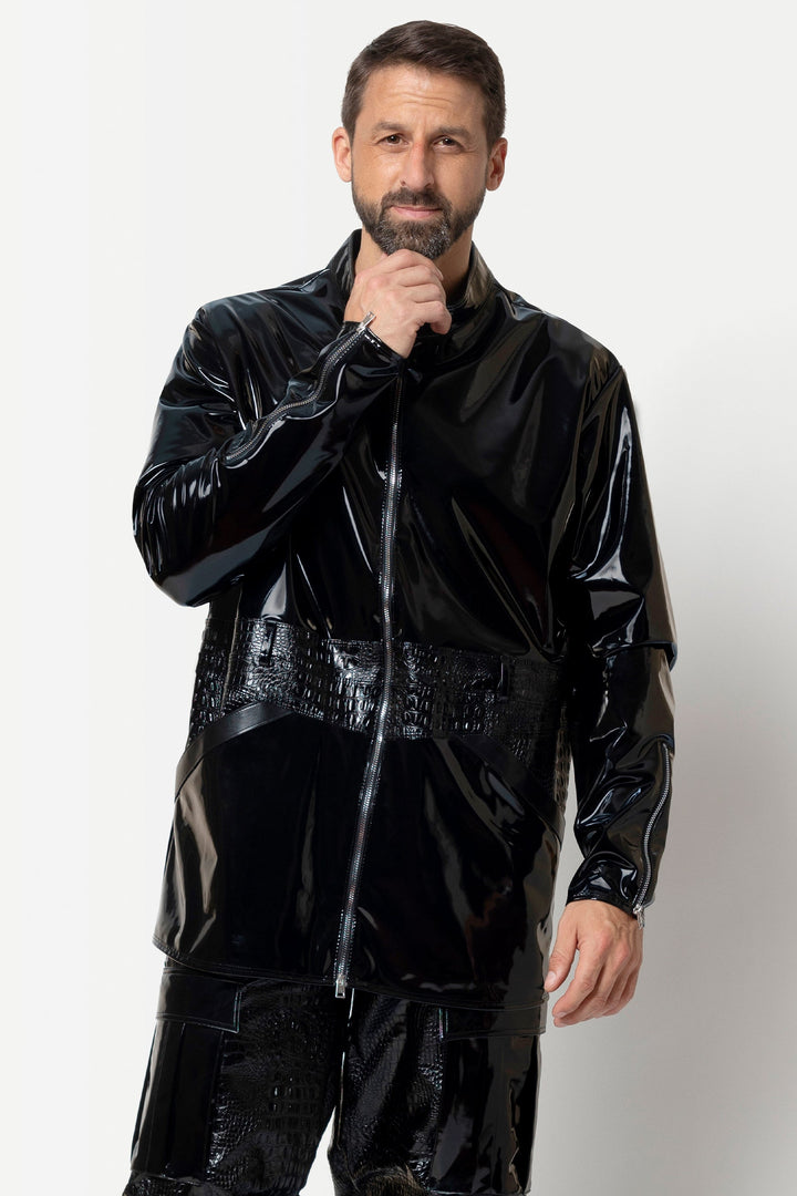 HOLGER Vinyl Overshirt