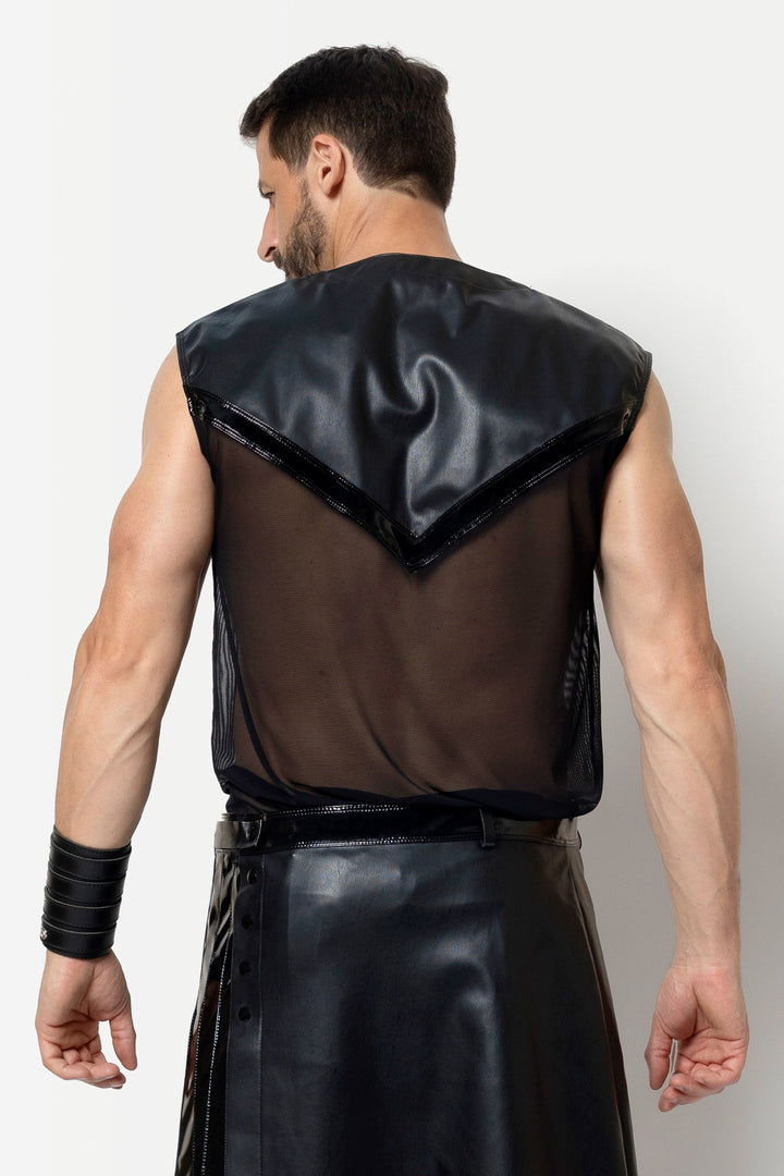 INGVALD Faux Leather Tank