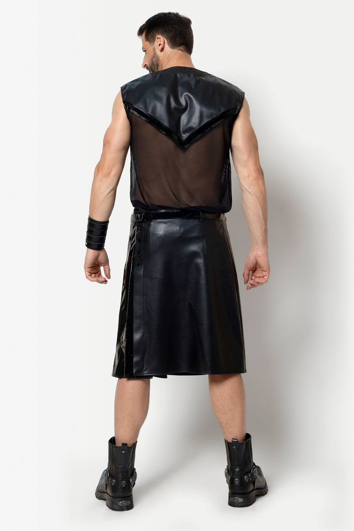 INGVALD Faux Leather Tank