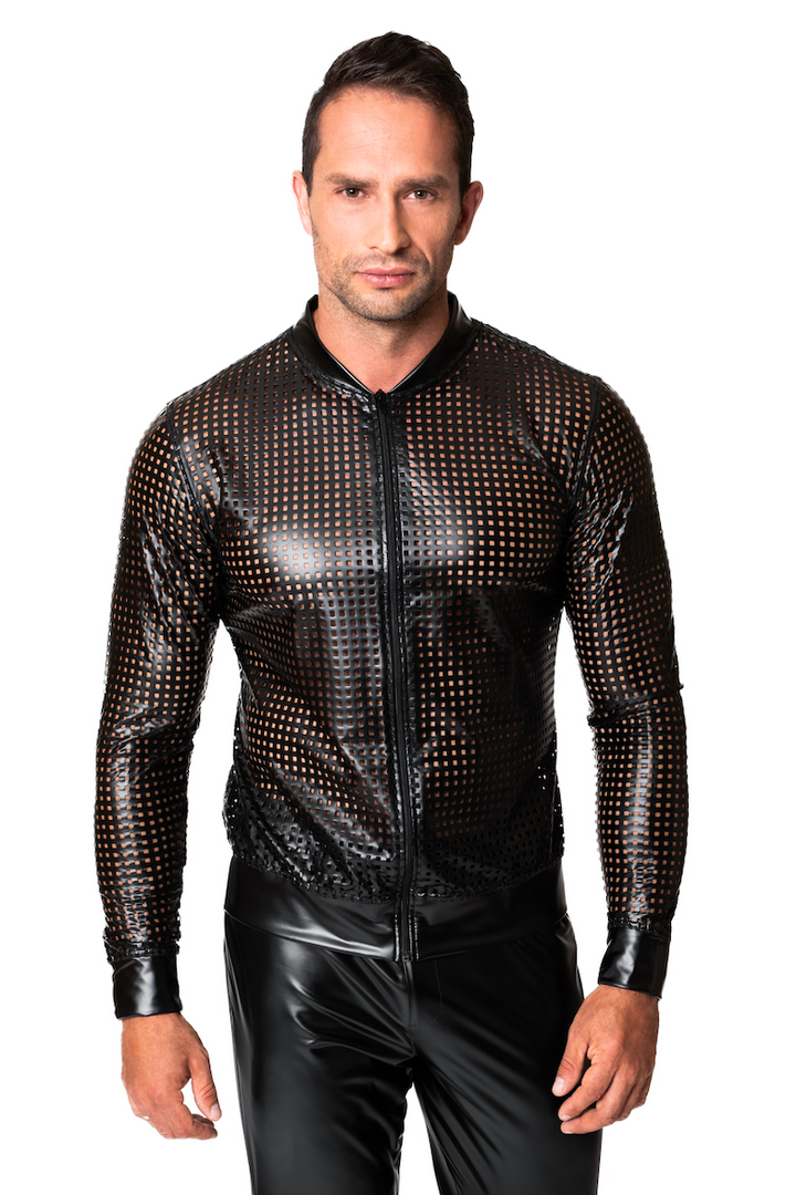 Mayhem Power Wetlook Lasercut Jacket