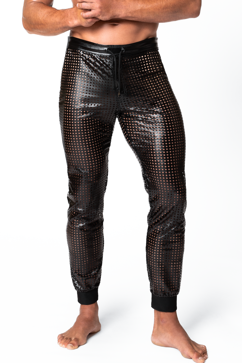 Mayhem Power Wetlook Lasercut Treggings