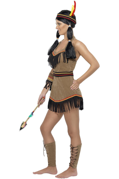 Beautiful Native American Indian Girl G-String Thongs for Women No