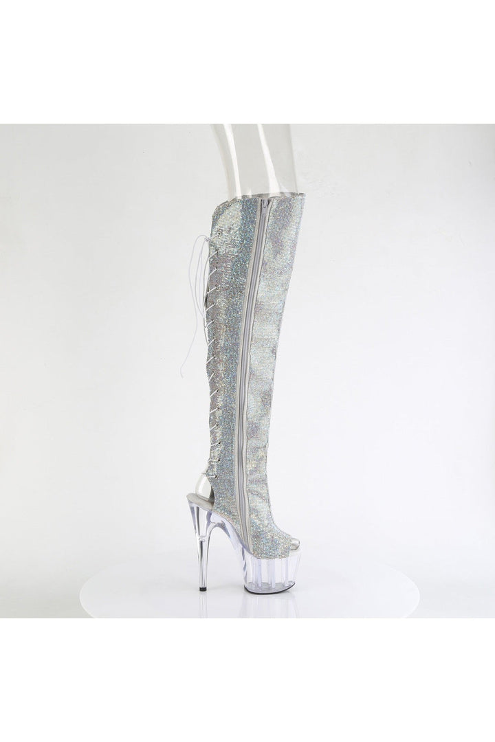 Pleaser Thigh Boots Platform Stripper Shoes | Buy at Sexyshoes.com