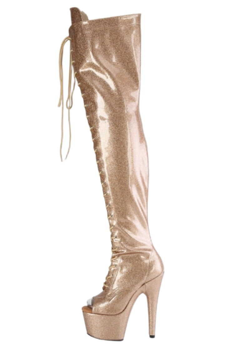 Pleaser Thigh Boots Platform Stripper Shoes | Buy at Sexyshoes.com