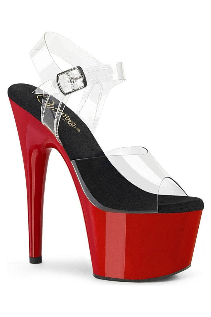 Pleaser Clear Sandals Platform Stripper Shoes | Buy at Sexyshoes.com