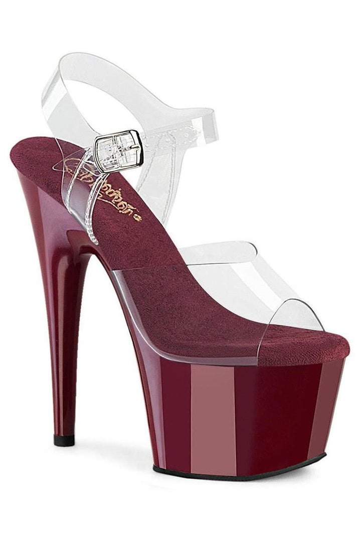 Pleaser Clear Sandals Platform Stripper Shoes | Buy at Sexyshoes.com