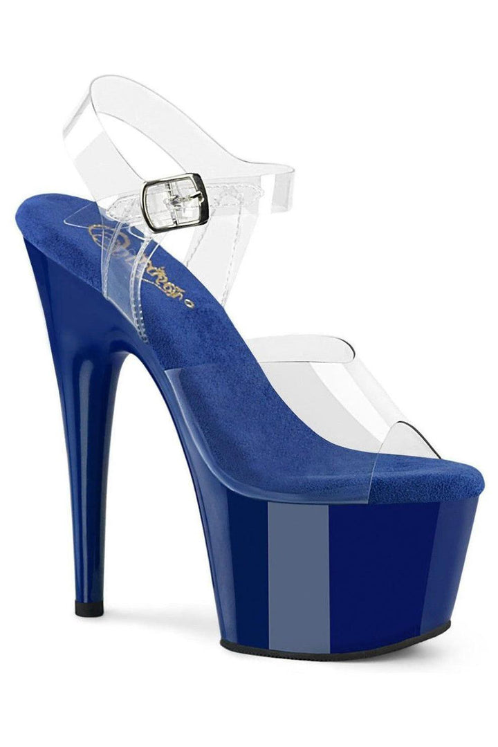 Pleaser Clear Sandals Platform Stripper Shoes | Buy at Sexyshoes.com