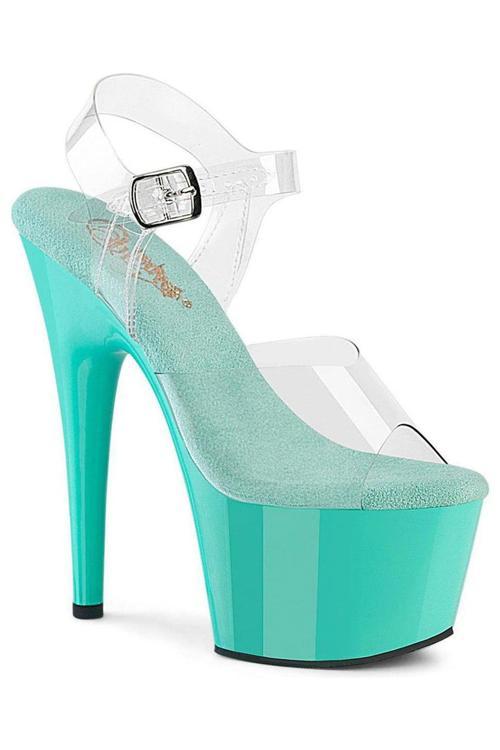 Pleaser Clear Sandals Platform Stripper Shoes | Buy at Sexyshoes.com