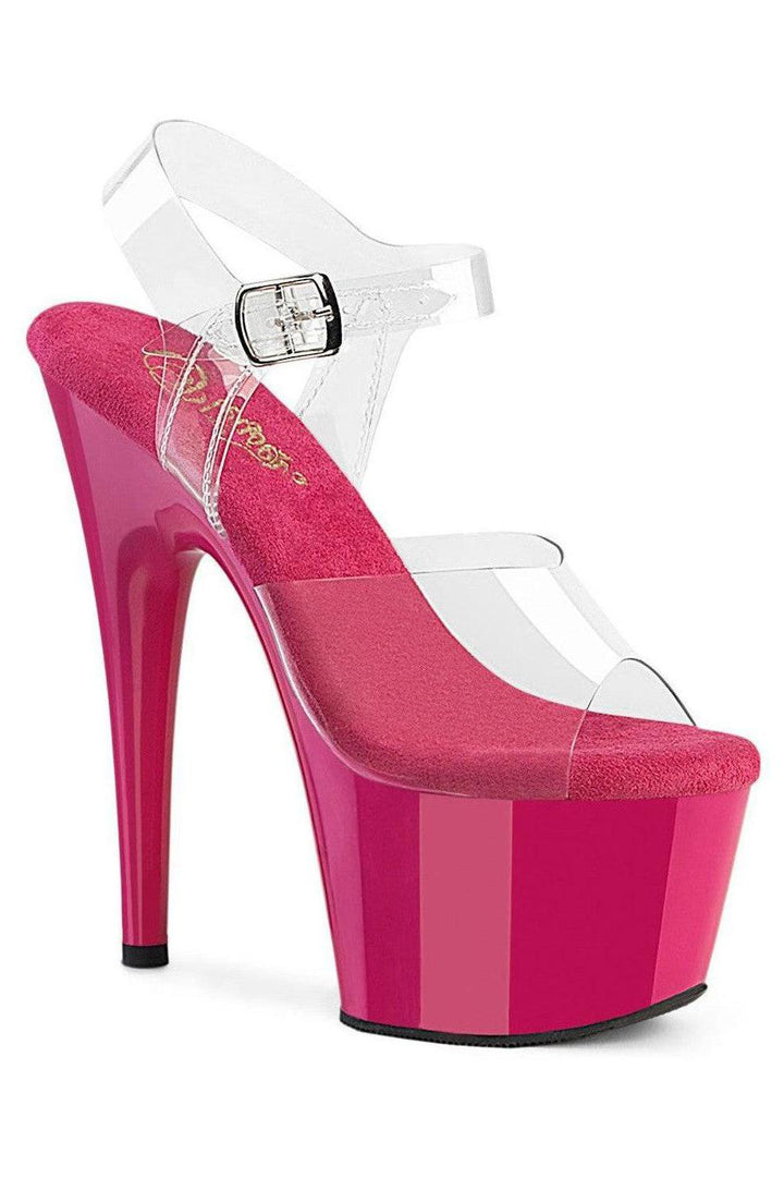 Pleaser Clear Sandals Platform Stripper Shoes | Buy at Sexyshoes.com