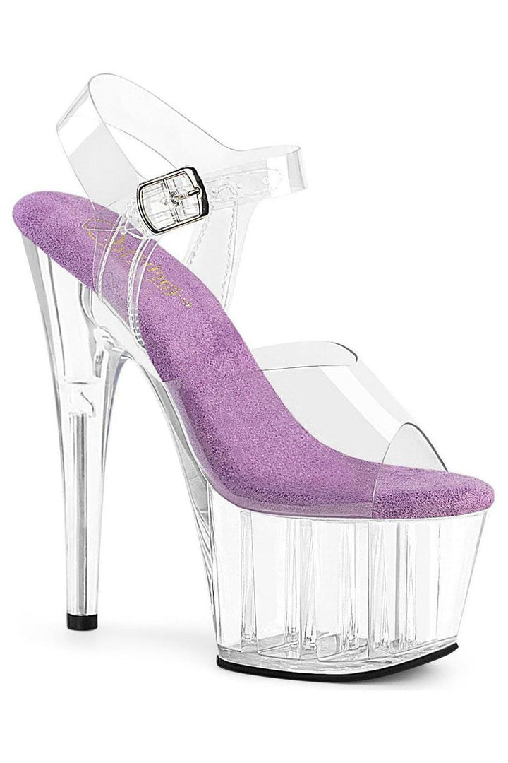 Pleaser Clear Sandals Platform Stripper Shoes | Buy at Sexyshoes.com