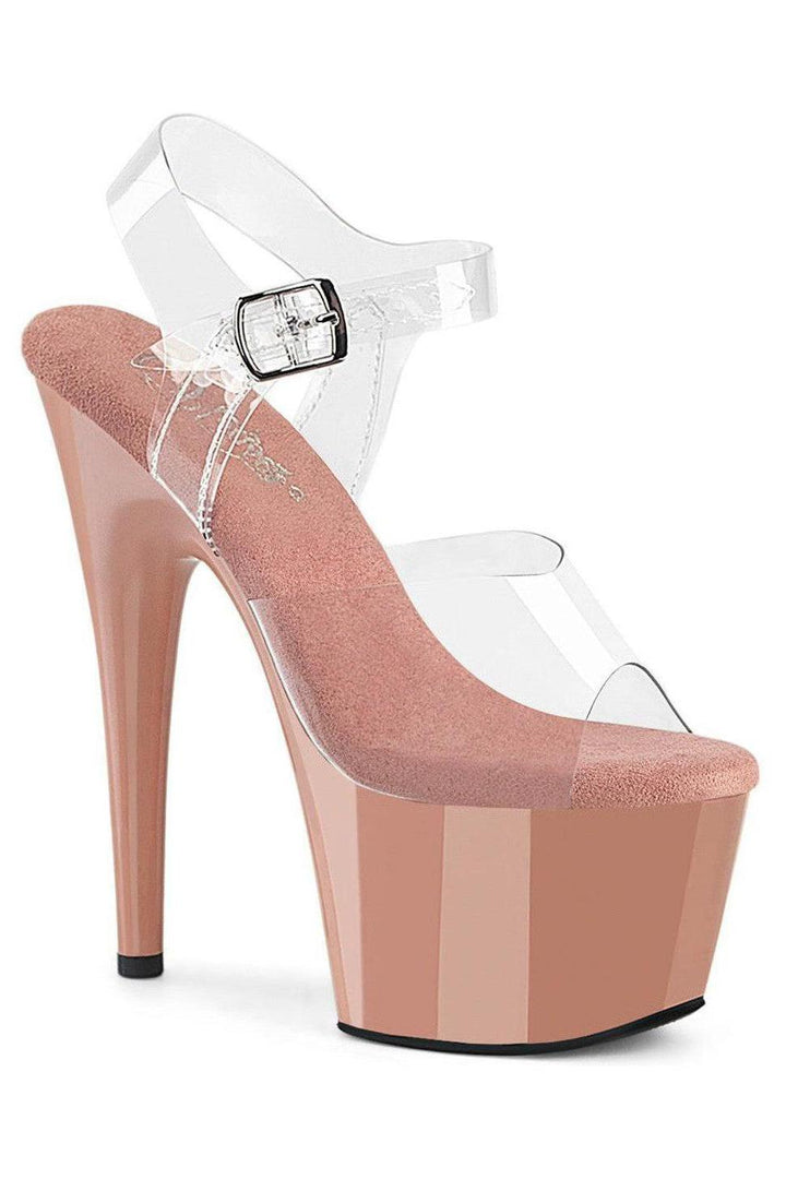 Pleaser Clear Sandals Platform Stripper Shoes | Buy at Sexyshoes.com