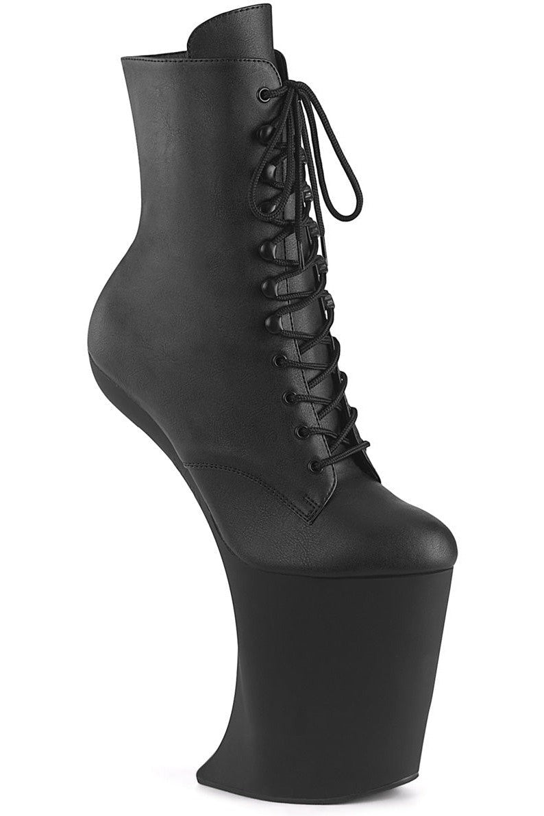 Pleaser Black Ankle Boots Platform Stripper Shoes | Buy at Sexyshoes.com