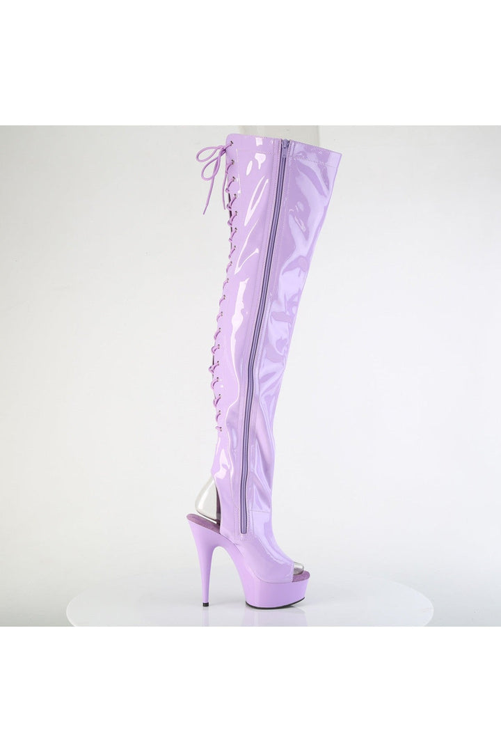 Pleaser Thigh Boots Platform Stripper Shoes | Buy at Sexyshoes.com