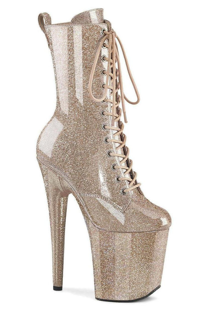 Pleaser Blush Ankle Boots Platform Stripper Shoes | Buy at Sexyshoes.com