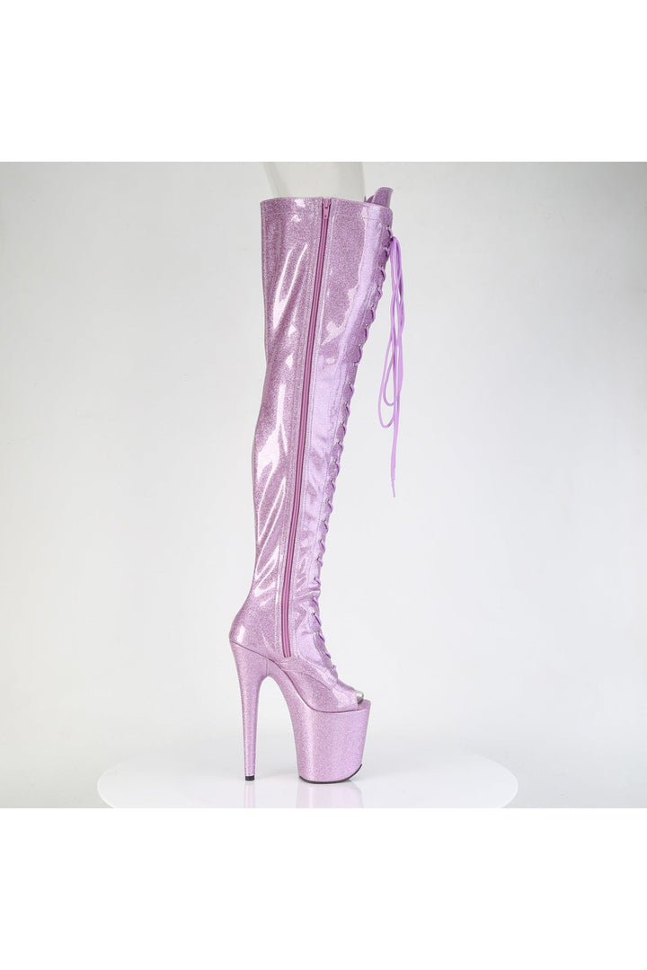 Pleaser Thigh Boots Platform Stripper Shoes | Buy at Sexyshoes.com