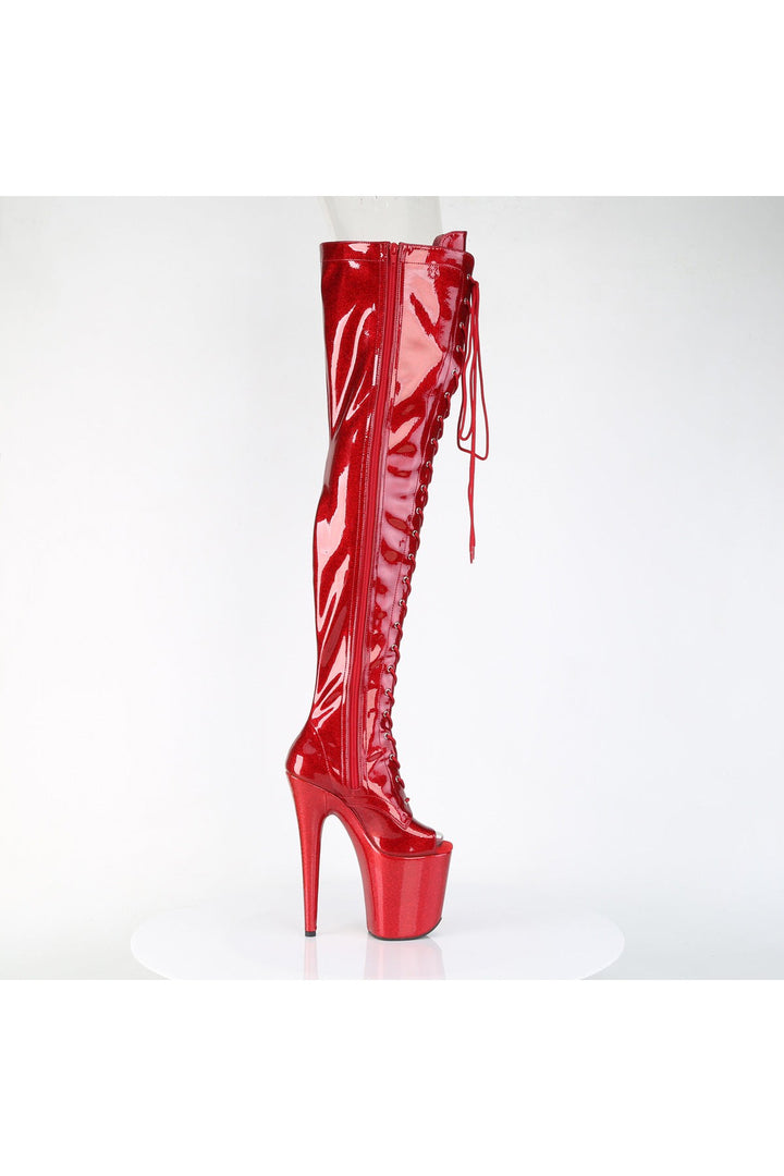 Pleaser Thigh Boots Platform Stripper Shoes | Buy at Sexyshoes.com