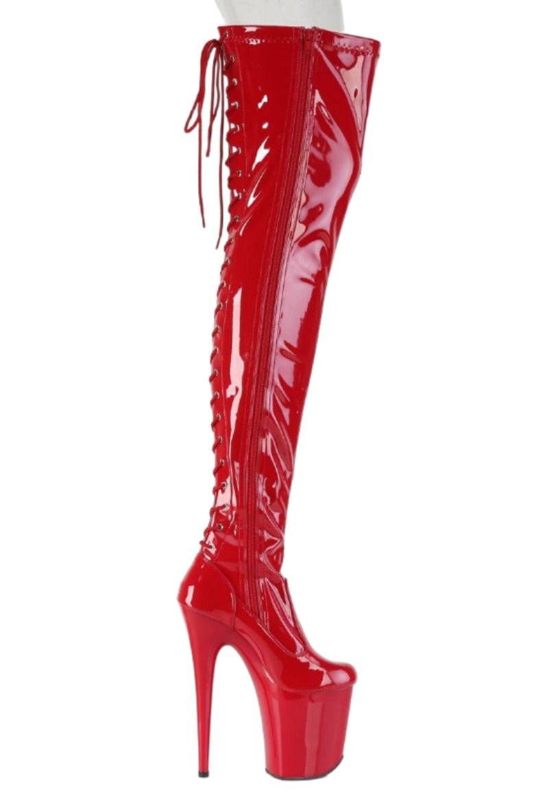 Pleaser Thigh Boots Platform Stripper Shoes | Buy at Sexyshoes.com