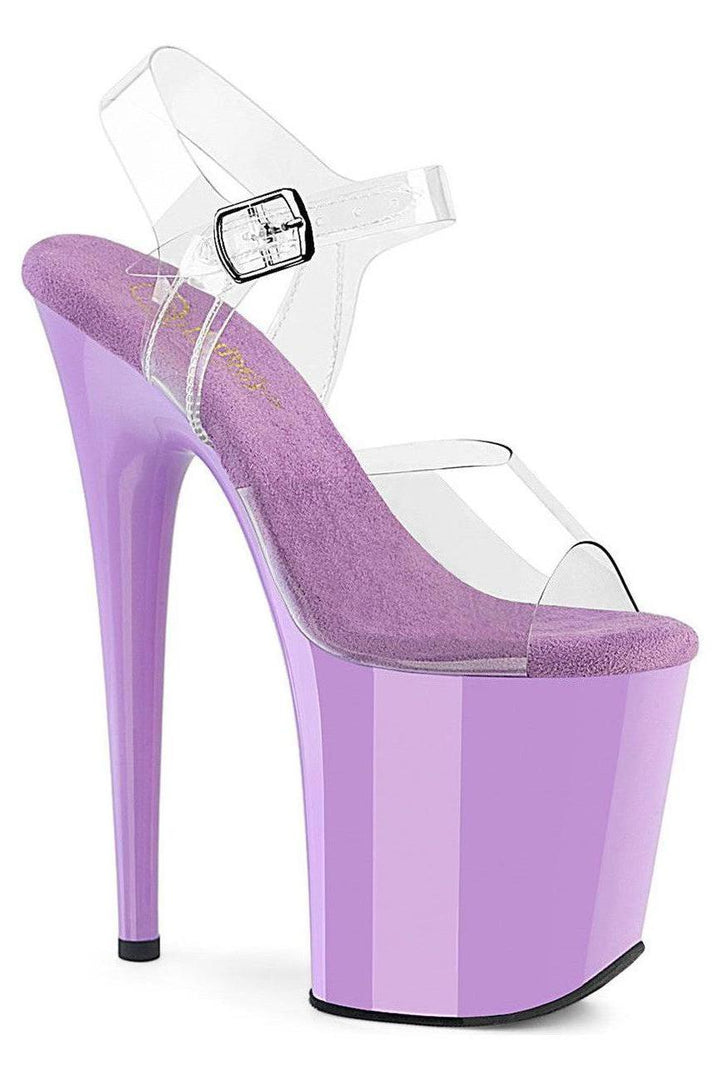 Pleaser Clear Sandals Platform Stripper Shoes | Buy at Sexyshoes.com