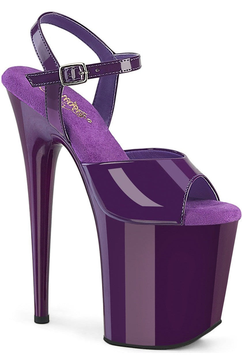 Pleaser Purple Sandals Platform Stripper Shoes | Buy at Sexyshoes.com