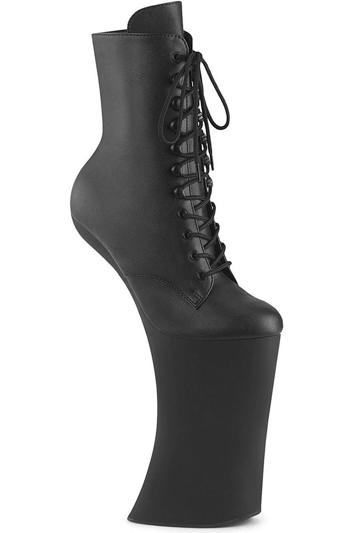 Pleaser Black Ankle Boots Platform Stripper Shoes | Buy at Sexyshoes.com