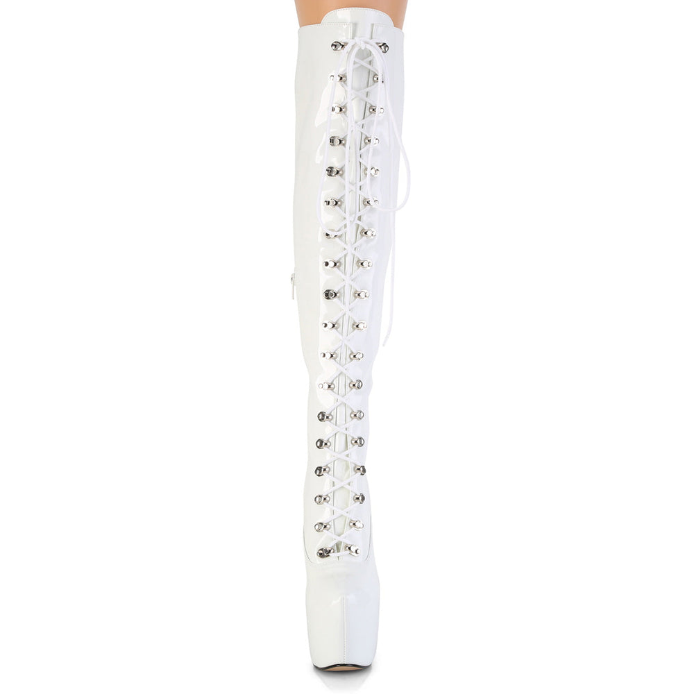 Pleaser Thigh Boots Platform Stripper Shoes | Buy at Sexyshoes.com