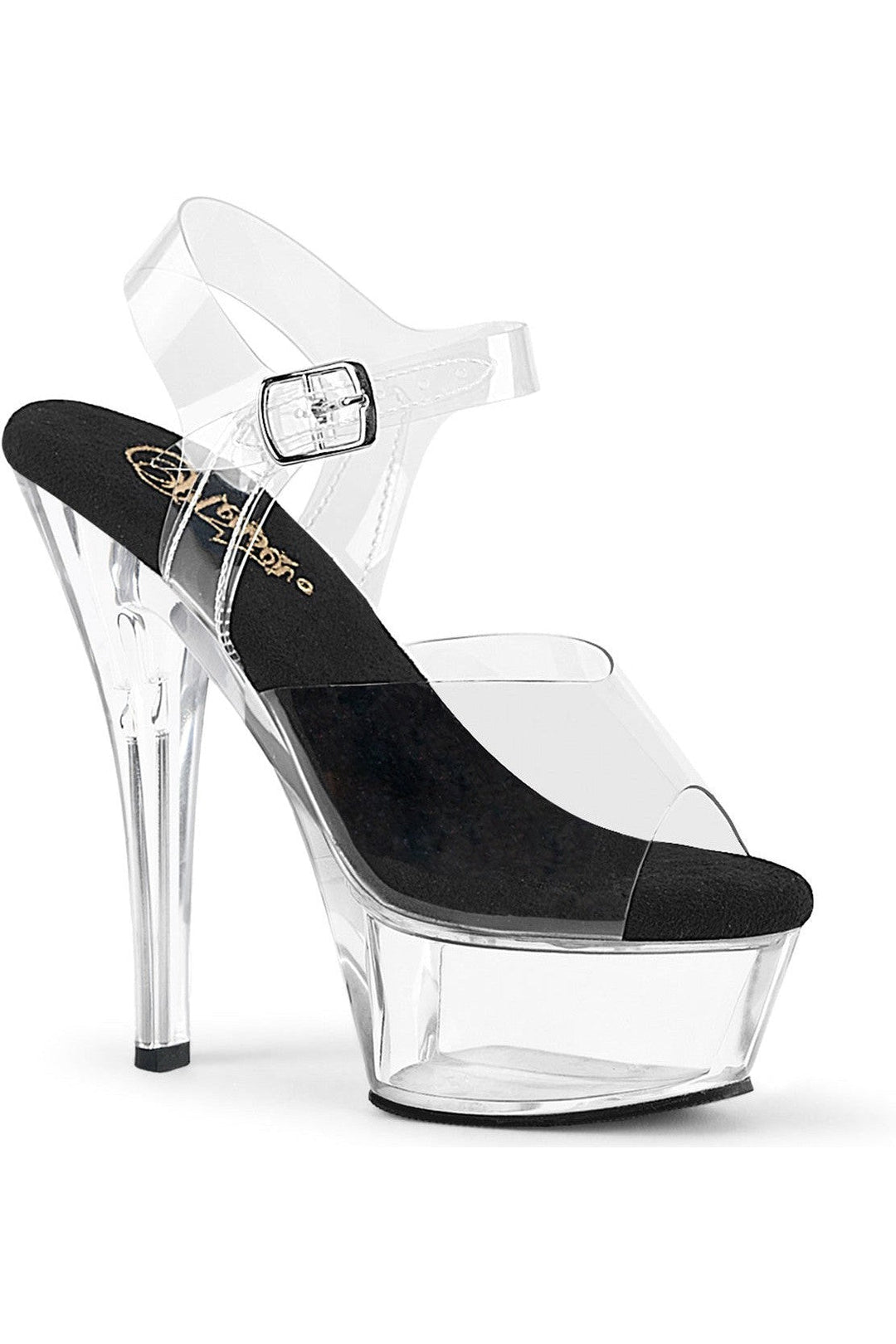 Pleaser Clear Sandals Platform Stripper Shoes | Buy at Sexyshoes.com