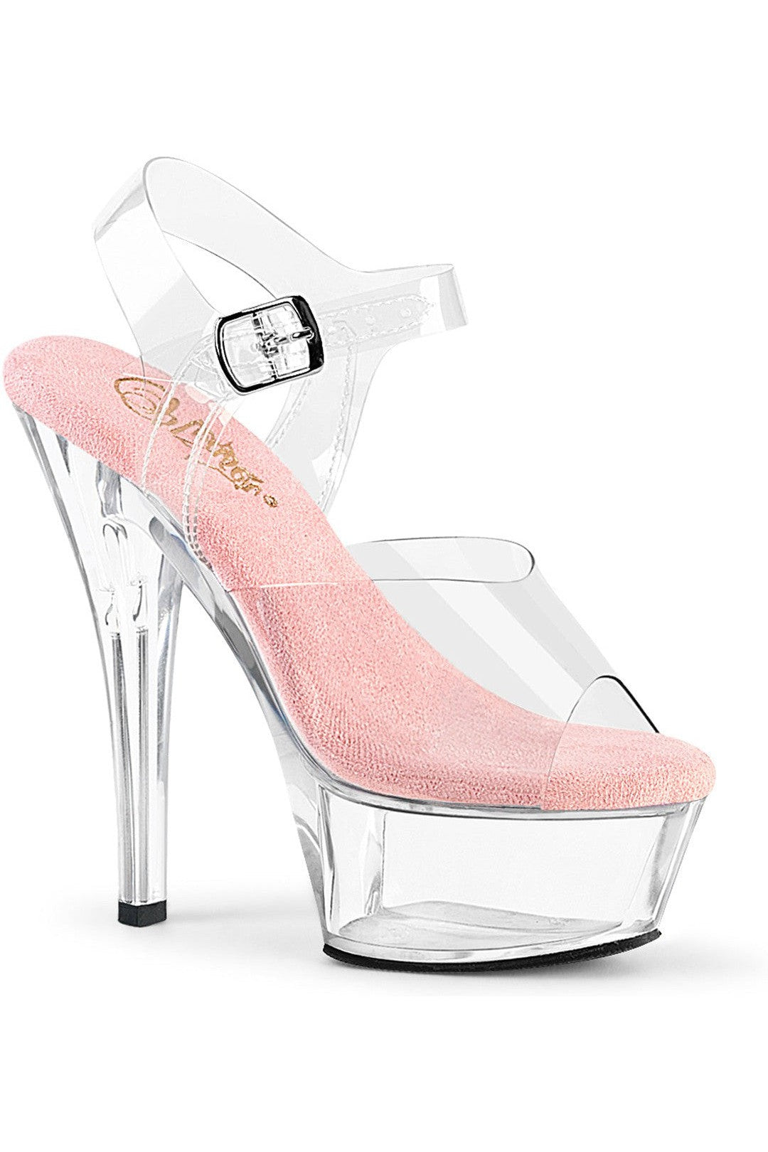 Pleaser Clear Sandals Platform Stripper Shoes | Buy at Sexyshoes.com