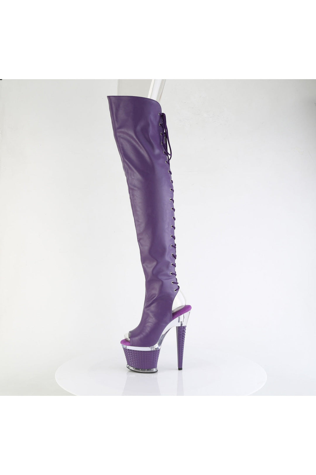 Pleaser Thigh Boots Platform Stripper Shoes | Buy at Sexyshoes.com