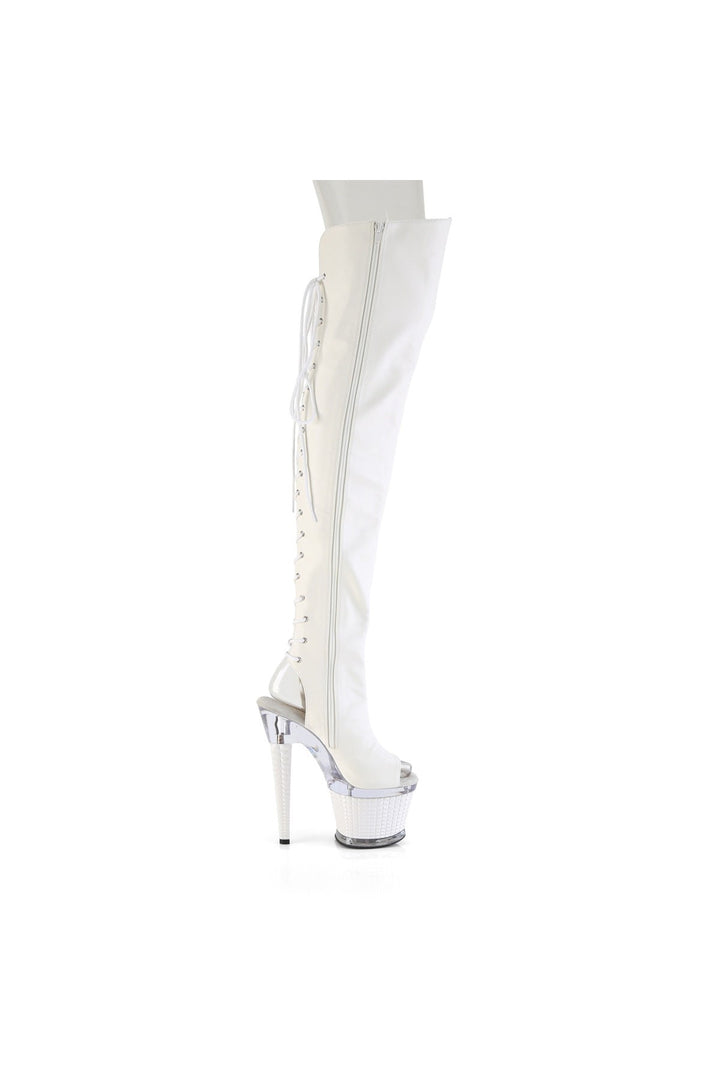 Pleaser Thigh Boots Platform Stripper Shoes | Buy at Sexyshoes.com